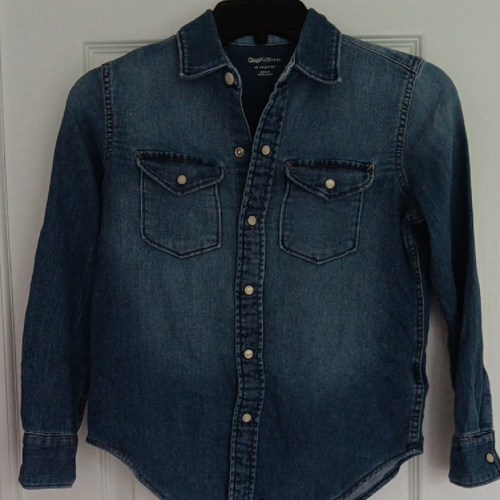 GapKids Denim Shirt with Pockets